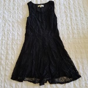 Black Lace Dress Sz L